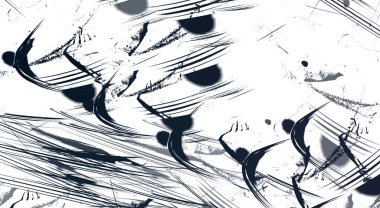 Renkli fırça darbelerinin soyut arkaplanı. fırçalanmış canlı duvar kağıdı. resmedilmiş sanat eseri. Eşsiz ve yaratıcı illüstrasyon.