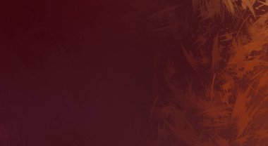 Vahşi fırça darbeleri. Taranmış Boyalı Soyut Arkaplan. Fırça darbesi ile boyanmış. Boya darbeleri. 2B Görüntü.