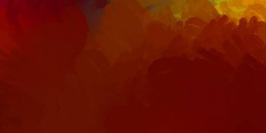 Canlı boya desenli arka plan. Renkli fırça darbelerinin 2B çizimi. Dekoratif doku resmi. Boyalı arkaplan.