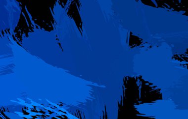 Sanatsal soyut arkaplan. Doku boyalı duvar kağıdı. Boya darbeleriyle yaratıcı bir illüstrasyon. Fırça desenli resim.