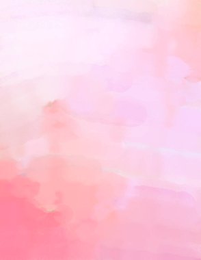 Yumuşak suluboya duvar kağıdı. Hafifçe fırçalanmış renkleri olan sanatsal bir resim. Pastel renkler arkaplana dokunmuş. Soyut duvar sanatı..