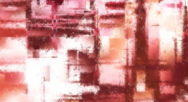 Modern sanat. Renkli çağdaş sanat eserleri. Renkli boya darbeleri. Soyut arkaplanda fırça darbeleri. Fırça boyası. Eşsiz duvar sanatı.