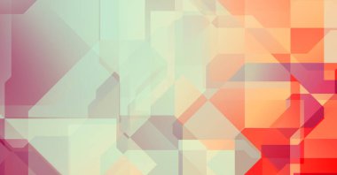 Dinamik bileşime sahip minimalist düz stil içinde modayı takip eden geometrik soyut arkaplan. 