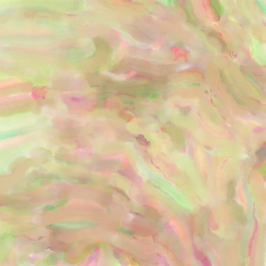 Pastel renklerde suluboya resim. Poster, duvar sanatı, afiş, kart, kitap kapağı ya da ambalaj için rahatlatıcı kompozisyonun yumuşak renkli çizimi. Modern fırça darbeleri resim.