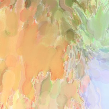 Çağdaş sanat. El işçiliğinin renkli dokusu. Modern resim. Yüzeyde suluboya vuruşlar. Sanatsal arkaplan resmi. Tablo üzerinde soyut resim. Fırça darbeleri. 