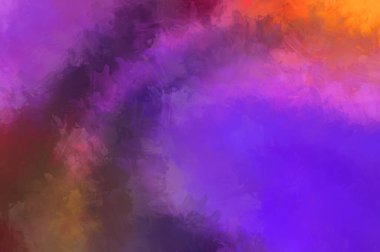 Renkli fırça darbelerinin soyut arkaplanı. fırçalanmış canlı duvar kağıdı. resmedilmiş sanat eseri. Eşsiz ve yaratıcı illüstrasyon.