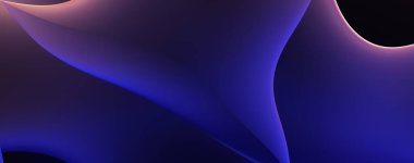 Soyut arkaplan. Değişken renk değişim dalgaları, dinamik hareketlerle. Işık dalgalarının neon renkli soyut tasarımı. Duvar kağıdı, afiş, arkaplan, kart, kitap illüstrasyonu, web sitesi.