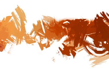 resmedilmiş sanat eseri. fırçalanmış canlı duvar kağıdı. Eşsiz ve yaratıcı illüstrasyon. Renkli fırça darbelerinin soyut arkaplanı. 