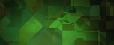 Soyut geometrik duvar kağıdı. Geometrik renkli şekiller. Çokgen arka plan. Bir teknolojinin dijital illüstrasyonuName.