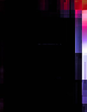 Renkli ve canlı geometrik şekiller katmanları var. Bir teknoloji planının dijital illüstrasyonu. Gelecekçi tasarım şablonu.