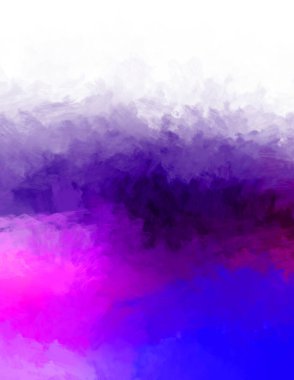 Taranmış Boyalı Soyut Arkaplan. Fırça darbesi ile boyanmış. Sanatsal canlılık ve renkli duvar kağıdı.