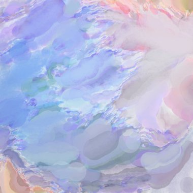 Çağdaş sanat. El işçiliğinin renkli dokusu. Modern resim. Yüzeyde suluboya vuruşlar. Sanatsal arkaplan resmi. Tablo üzerinde soyut resim. Fırça darbeleri. 