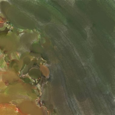 Çağdaş sanat. El işçiliğinin renkli dokusu. Modern resim. Yüzeyde suluboya vuruşlar. Sanatsal arkaplan resmi. Tablo üzerinde soyut resim. Fırça darbeleri. 