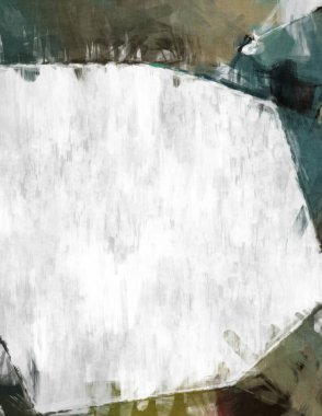 Soyut arkaplanda pürüzlü fırça darbeleri. Fırça boyası. Renkli boya darbeleri. Eşsiz duvar sanatı. Tuvaldeki modern sanat. Renkli çağdaş sanat eserleri. 