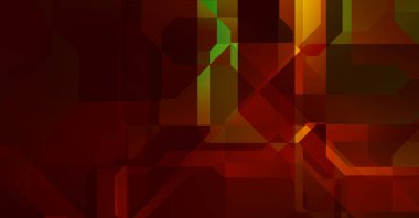 Dinamik bileşime sahip minimalist düz stil içinde modayı takip eden geometrik soyut arkaplan. 