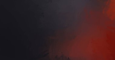 Renkli fırça darbelerinin soyut arkaplanı. fırçalanmış canlı duvar kağıdı. resmedilmiş sanat eseri. Eşsiz ve yaratıcı illüstrasyon.