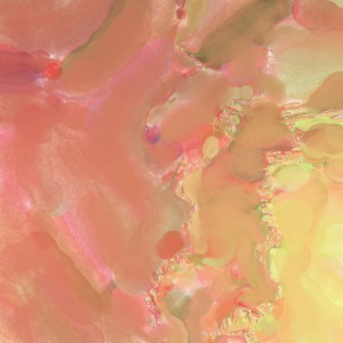 Soyut doku. Yüzeyde etkileyici el yapımı suluboya. Suluboya fırça darbeleri. Modern sanat. Çok renkli arkaplan. Çağdaş duvar sanatı. Renkli bir fon. 2d illüstrasyon.