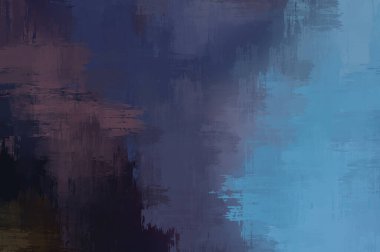 Çapraz vahşi fırça darbeleriyle arka plan. Renkli ve canlı bir tasvir. Boyalı sanat. Yaratıcı soyut resim.