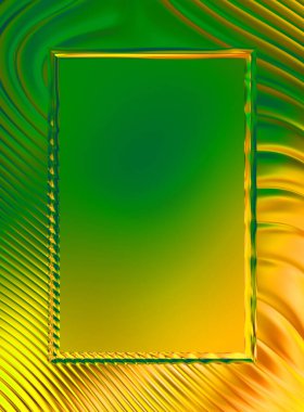 Soyut çerçeveli arkaplan. Renkli, canlı, dalgalı bir duvar kağıdı. Merkezi çerçeveli yaratıcı grafik 2d çizim. Dinamik şekilli modaya uygun sıvı örtüsü.