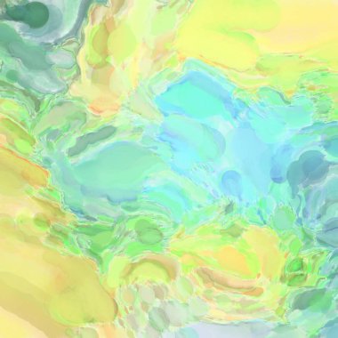 Çağdaş sanat. El işçiliğinin renkli dokusu. Modern resim. Yüzeyde suluboya vuruşlar. Sanatsal arkaplan resmi. Tablo üzerinde soyut resim. Fırça darbeleri. 