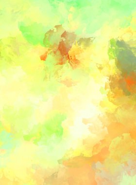 Sanatsal soyut arkaplan. Doku boyalı duvar kağıdı. Boya darbeleriyle yaratıcı bir illüstrasyon. Fırça desenli resim.