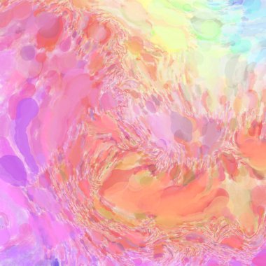 Çağdaş sanat. El işçiliğinin renkli dokusu. Modern resim. Yüzeyde suluboya vuruşlar. Sanatsal arkaplan resmi. Tablo üzerinde soyut resim. Fırça darbeleri. 