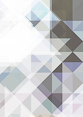 Üçgen arka planda üst üste dizayn ediliyor. Soyut geometrik duvar kağıdı. Geometrik renkli üçgen şekiller.