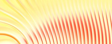 Soyut arkaplan. Renkli dalgalı yansıtıcı duvar kağıdı. Duvar kağıdı, afiş, arkaplan, kart, kitap kapağı veya web sitesi için grafiksel resimleme.