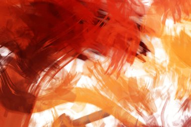 Sanatsal soyut arkaplan. Doku boyalı duvar kağıdı. Boya darbeleriyle yaratıcı bir illüstrasyon. Fırça desenli resim.