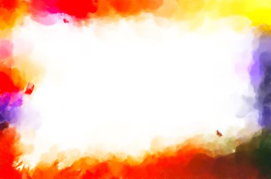 Yüzeyde suluboya vuruşlar. Sanatsal arkaplan resmi. Tablo üzerinde soyut resim. Fırça darbeleri. Çağdaş sanat. El işçiliğinin renkli dokusu. Modern resim.