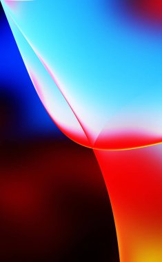 Soyut arkaplan. Değişken renk değişim dalgaları, dinamik hareketlerle. Işık dalgalarının neon renkli soyut tasarımı. Duvar kağıdı, afiş, arkaplan, kart, kitap illüstrasyonu, web sitesi.