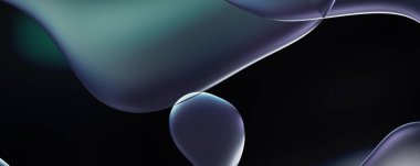 Soyut arkaplan. Değişken renk değişim dalgaları, dinamik hareketlerle. Işık dalgalarının neon renkli soyut tasarımı. Duvar kağıdı, afiş, arkaplan, kart, kitap illüstrasyonu, web sitesi.