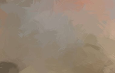 Vahşi fırça darbeleri. Taranmış Boyalı Soyut Arkaplan. Fırça darbesi ile boyanmış. Boya darbeleri. 2B Görüntü.