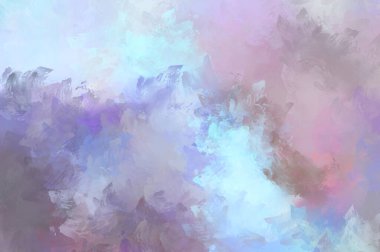 Renkli fırça darbelerinin soyut arkaplanı. fırçalanmış canlı duvar kağıdı. resmedilmiş sanat eseri. Eşsiz ve yaratıcı illüstrasyon.