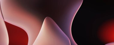 Soyut arkaplan. Değişken renk değişim dalgaları, dinamik hareketlerle. Işık dalgalarının neon renkli soyut tasarımı. Duvar kağıdı, afiş, arkaplan, kart, kitap illüstrasyonu, web sitesi.