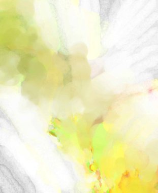 2D çizim. Sanatsal arkaplan resmi. Tablo üzerinde soyut resim. Çağdaş sanat. El yapımı resim. Renkli doku. Modern sanat eserleri. Yüzeyde suluboya fırça darbeleriyle boyama.