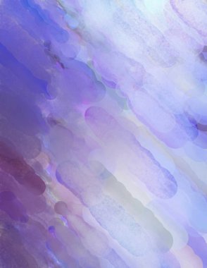 Yumuşak suluboya duvar kağıdı. Hafifçe fırçalanmış renkleri olan sanatsal bir resim. Pastel renkler arkaplana dokunmuş. Soyut duvar sanatı..