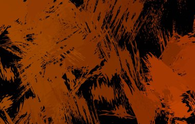 Vahşi fırça darbeleriyle yaratıcı soyut resim. Artistik fırça darbeleriyle donatılmış. Renkli ve canlı bir tasvir. Boyalı sanat.