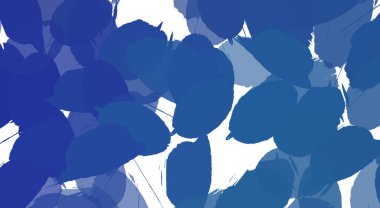 Renkli fırça darbelerinin 2B çizimi. Dekoratif doku resmi. Canlı boya desenli arka plan. Kaotik fırça darbeleri resim.