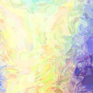 El yapımı sürreal soyut desenli suluboya. Modern sanatsal resim. 2D çizim. Arkaplan boyası karışımı. Yaratıcı duvar sanatı. Çağdaş sanat.