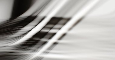 Soyut, enerjik bir arkaplan. Renkli, dalgalı duvar kâğıdı. Grafik çizimi. Üst üste gelen yumuşak dalgalı çizgiler.