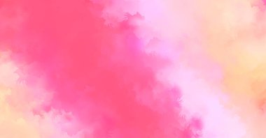 Renkli fırça darbelerinin 2D çizimi. Dekoratif desenli resim. canlı boya desenli arkaplan.