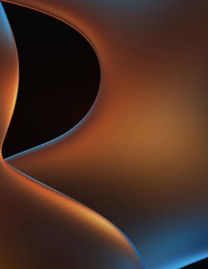 Soyut arkaplan. Değişken renk değişim dalgaları, dinamik hareketlerle. Işık dalgalarının neon renkli soyut tasarımı. Duvar kağıdı, afiş, arkaplan, kart, kitap illüstrasyonu, web sitesi.