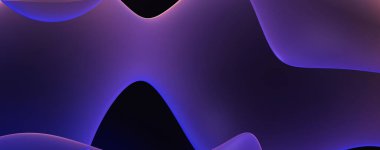 Soyut arkaplan. Değişken renk değişim dalgaları, dinamik hareketlerle. Işık dalgalarının neon renkli soyut tasarımı. Duvar kağıdı, afiş, arkaplan, kart, kitap illüstrasyonu, web sitesi.