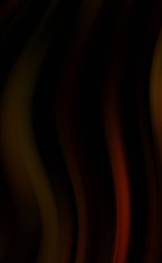 Siyah arka planda renkli düz çizgiler. Sıvı ve sıvı renkli dalgalar karanlıkta akıyor. Duvar kağıdı, afiş, arkaplan, kart, kitap, kapak, poster, afiş, broşür