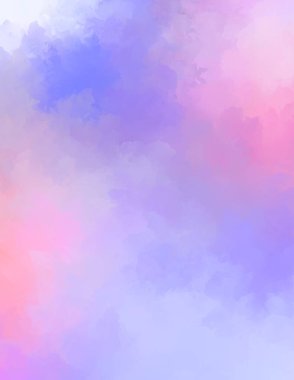 Renkli fırça darbelerinin 2D çizimi. Dekoratif desenli resim. canlı boya desenli arkaplan.