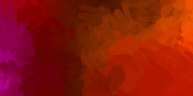 resmedilmiş sanat eseri. fırçalanmış canlı duvar kağıdı. Eşsiz ve yaratıcı illüstrasyon. Renkli fırça darbelerinin soyut arkaplanı. 