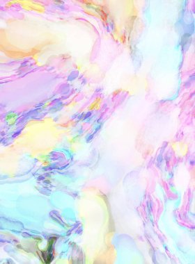 Modern sanat eserleri. Artistik suluboya fon malzemesi. Eşsiz suluboya rastgele desen. Yaratıcı soyutlama. Dijital doku duvar kağıdı. 2d illüstrasyon. 