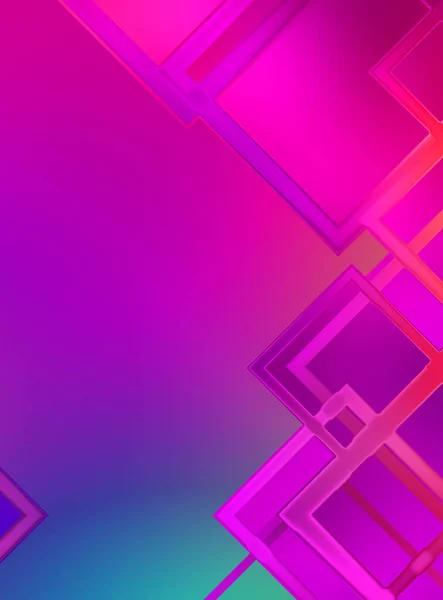 Angular geometrical abstract background. Color geometric pattern. Square shape colorful wallpaper. Modern shiny geometric texture with linear pattern.