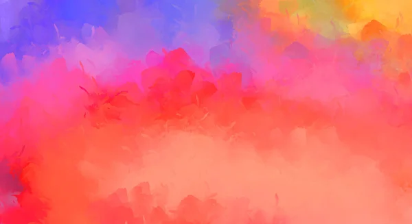 Creative Abstract Painting Background Artistic Brush Strokes Colorful Vibrant Illustration — Stock Photo, Image